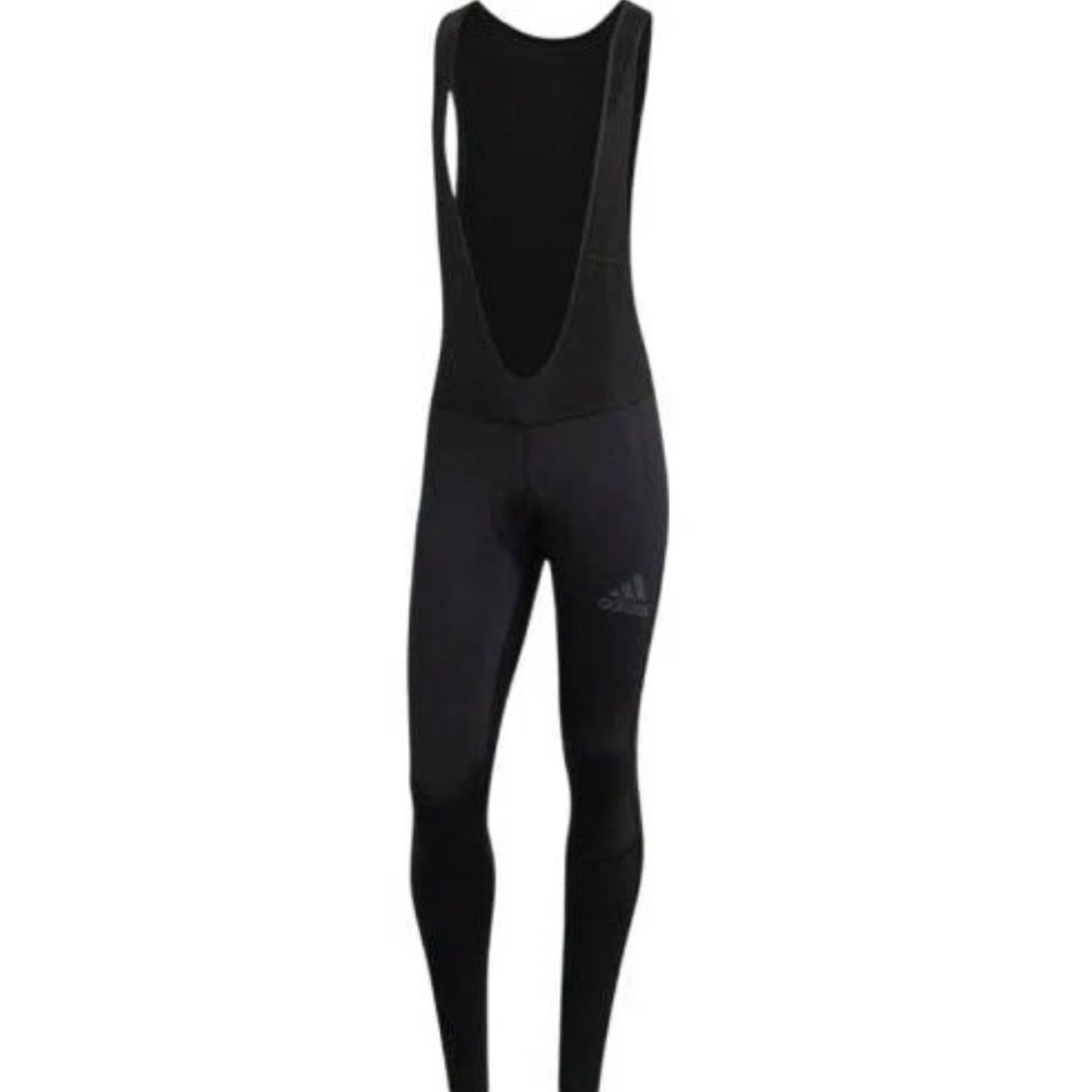 adidas Climawarm Padded Winter Bib Cycling Tights BQ3714 Size Small NEW